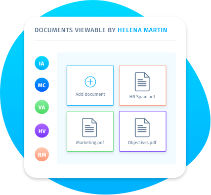 Centralitza els documents de recursos humans