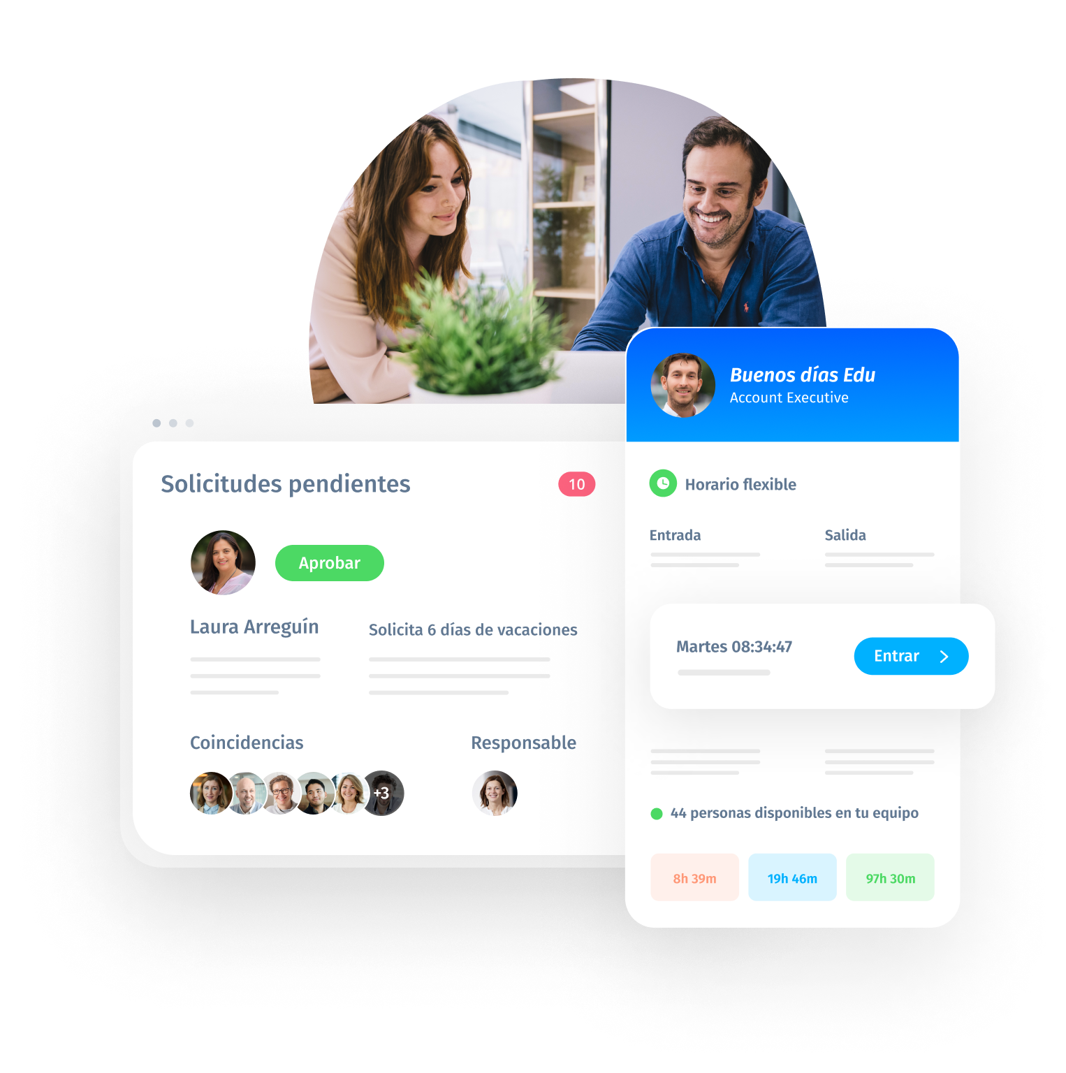 Gestión del tiempo con Woffu: Software RRHH y app móvil para registrar la jornada laboral y las vacaciones