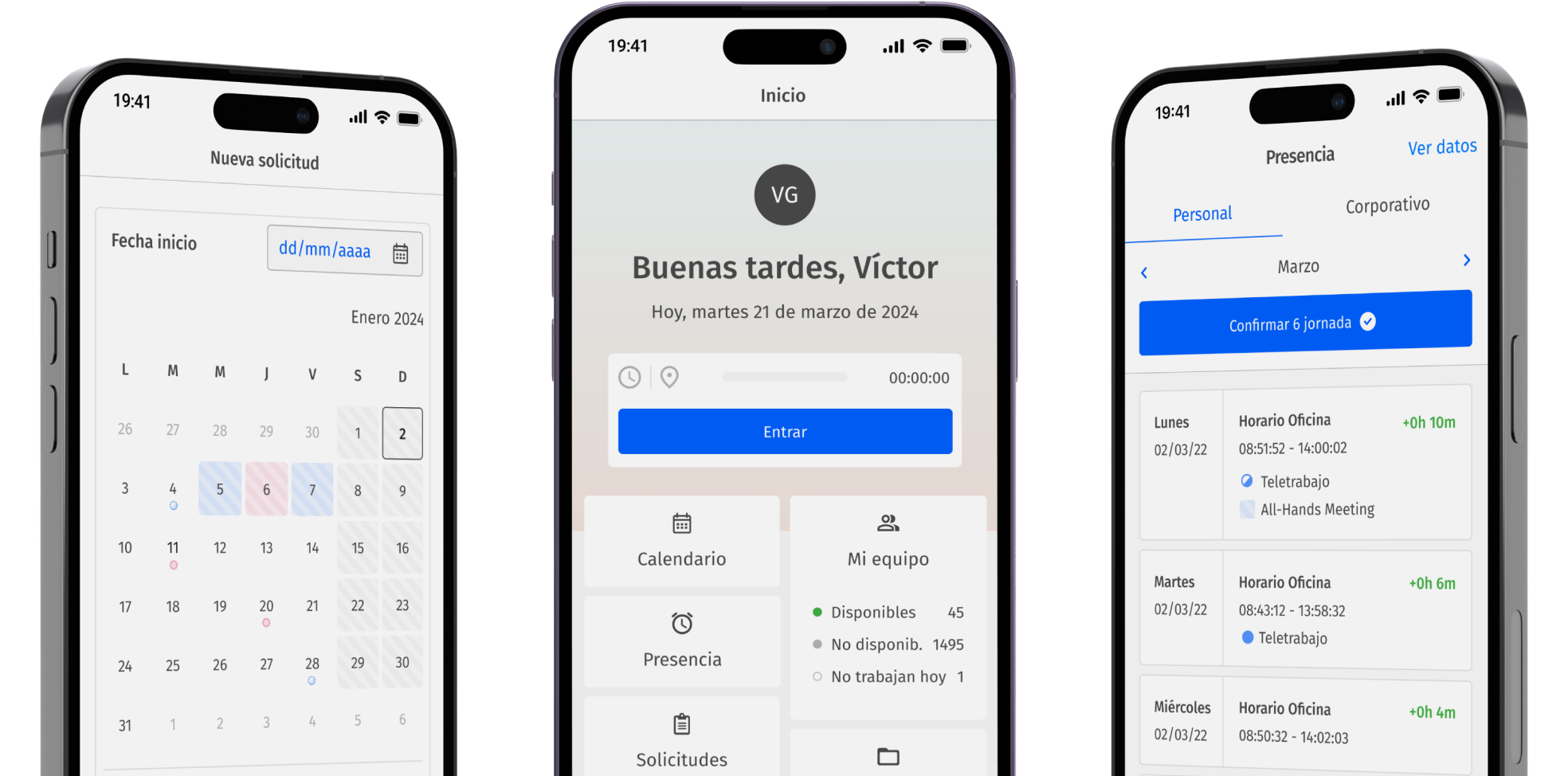 app control horario para fichar